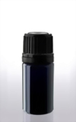 Violettglasflasche mit Schraubverschlu 5 ml
