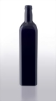 Violettglasflasche mit Schraubverschlu 500 ml