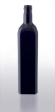 Violettglasflasche mit Schraubverschlu 750 ml